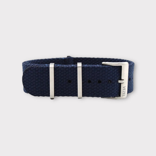 Nato Cotton Strap - Navy Blue