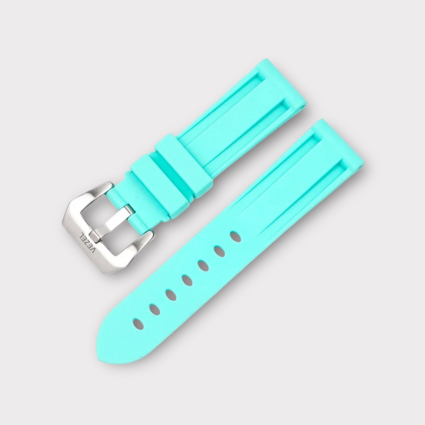 Rubber Strap - Cyan