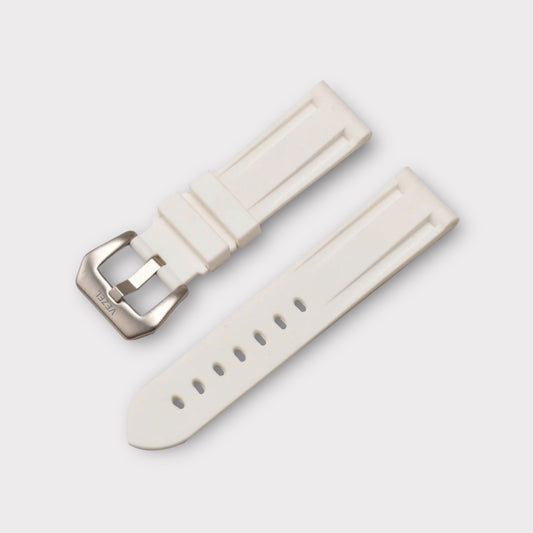 Rubber Strap - Artic White