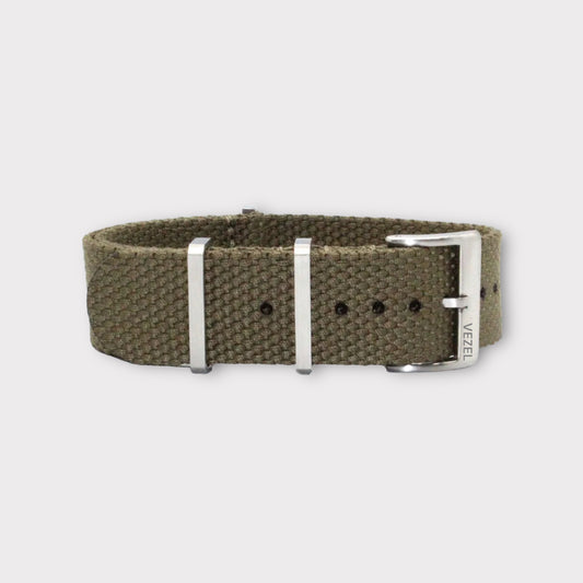 Nato Cotton Strap - Olive Green