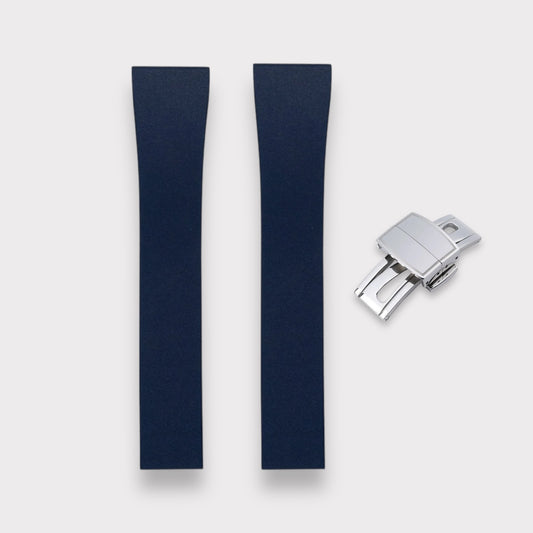 CC Premium Rubber Strap - Navy Blue