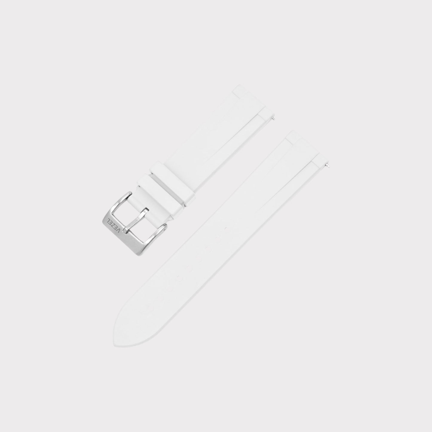 Premium Rubber Strap - Artic White